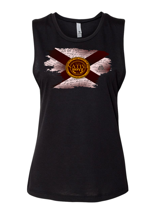 NBTV Distressed Florida Muscle Shirt