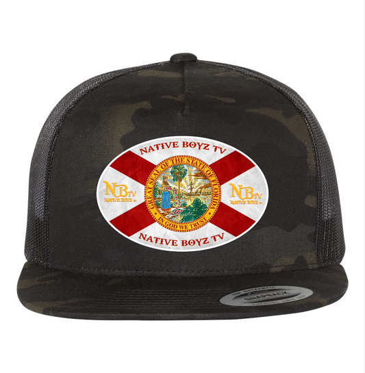 Native Boyz Tv Florida Flag Sponsors Hat