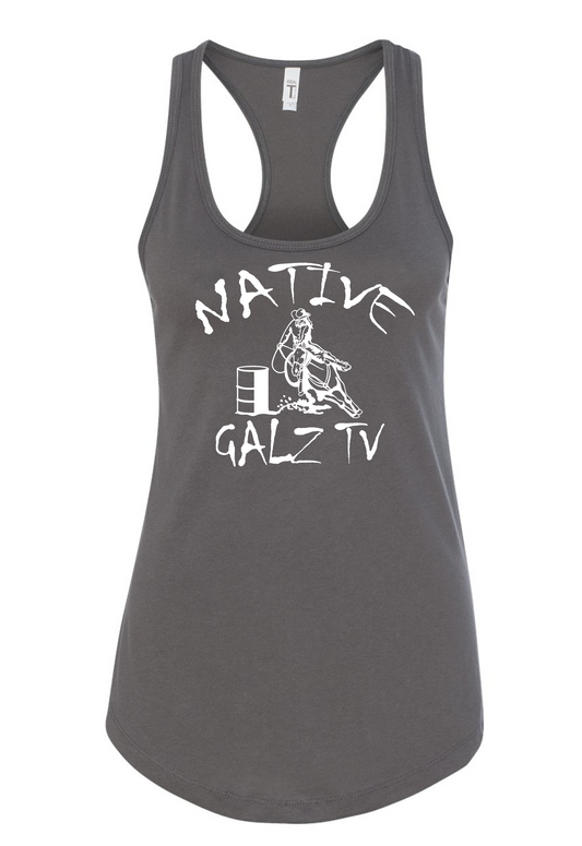 Native Galz Tv Barrel Racing Tank