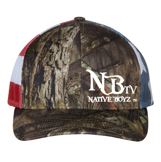 Native Boyz Branded Red, White and Blue