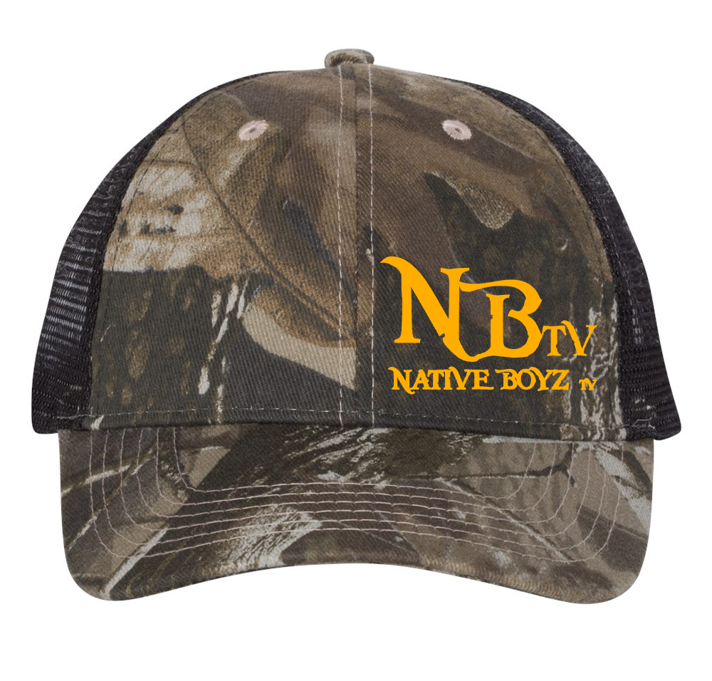 Native Boyz Tv Black Camo Hat