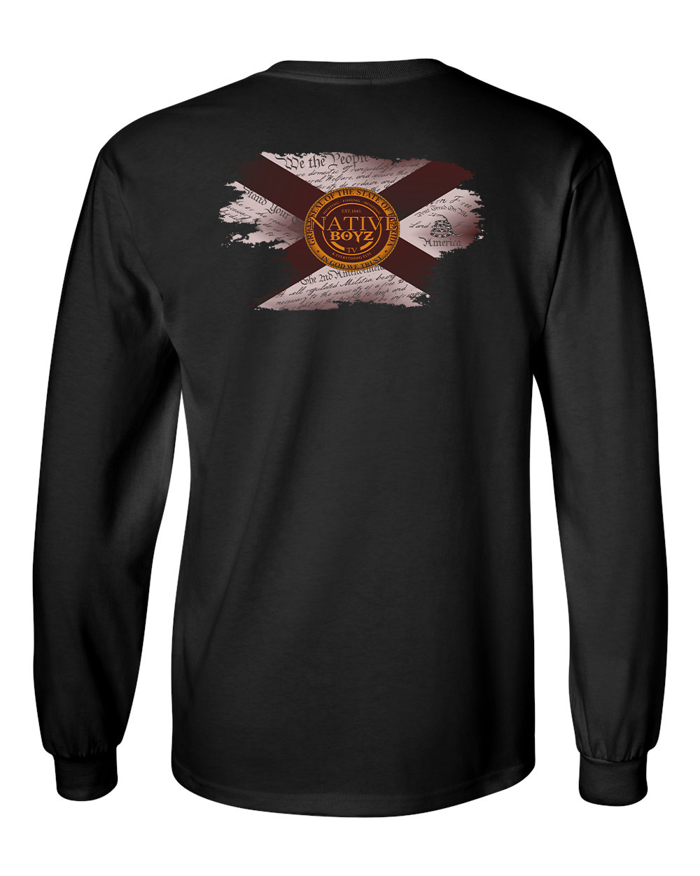 Long Sleeve Distressed Cotton