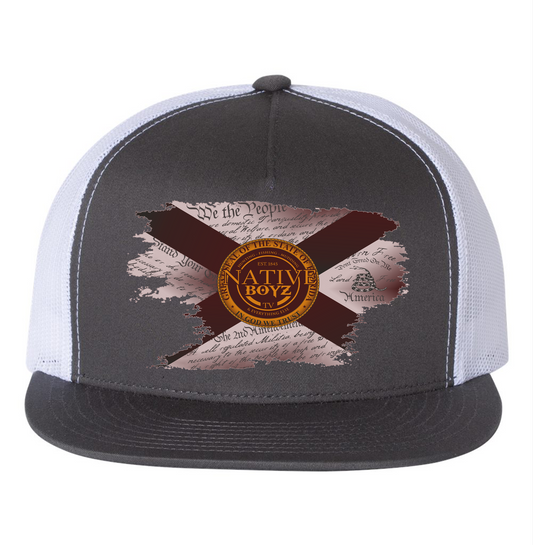 Native Boyz Tv Distressed Florida Flag Hat