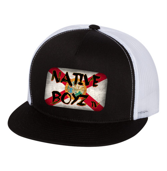 Native Boyz Tv Florida Flag Text Hat
