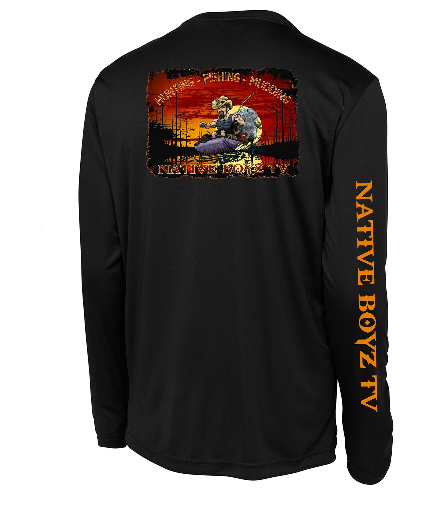 NBTV Swamp Boat Long Sleeve Cotton