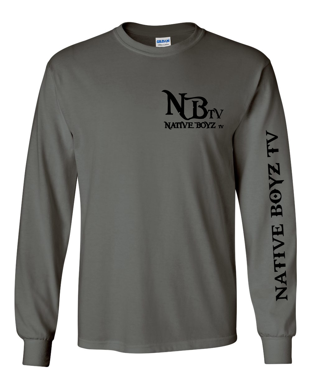 NBTV Peacock Long Sleeve Men Cotton